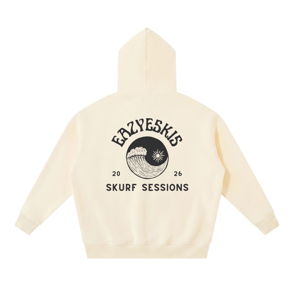 Essential Oversized Boxy Fit Fleece Hoodie