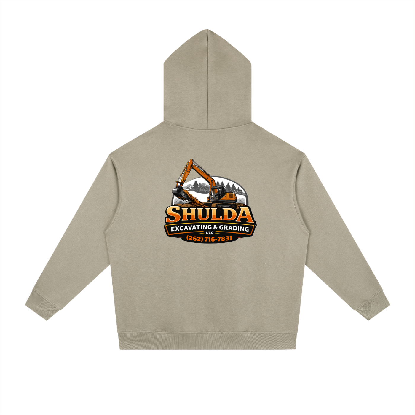 Essential Heavyweight Drop-Shoulder Hoodie