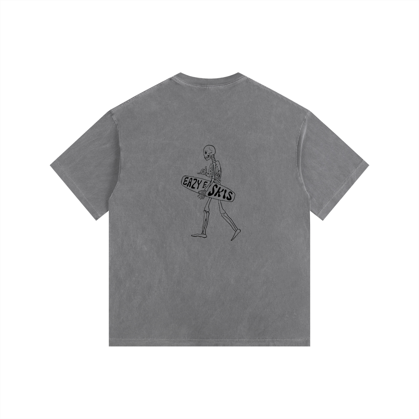 Eazyeskis Vintage Washed Oversized Cotton T-Shirt