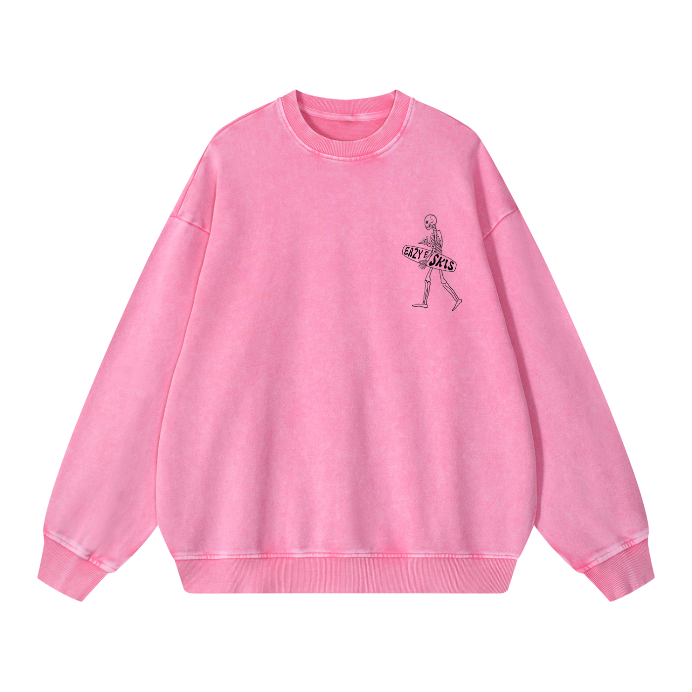 Snow Washed Oversized Sweatshirt