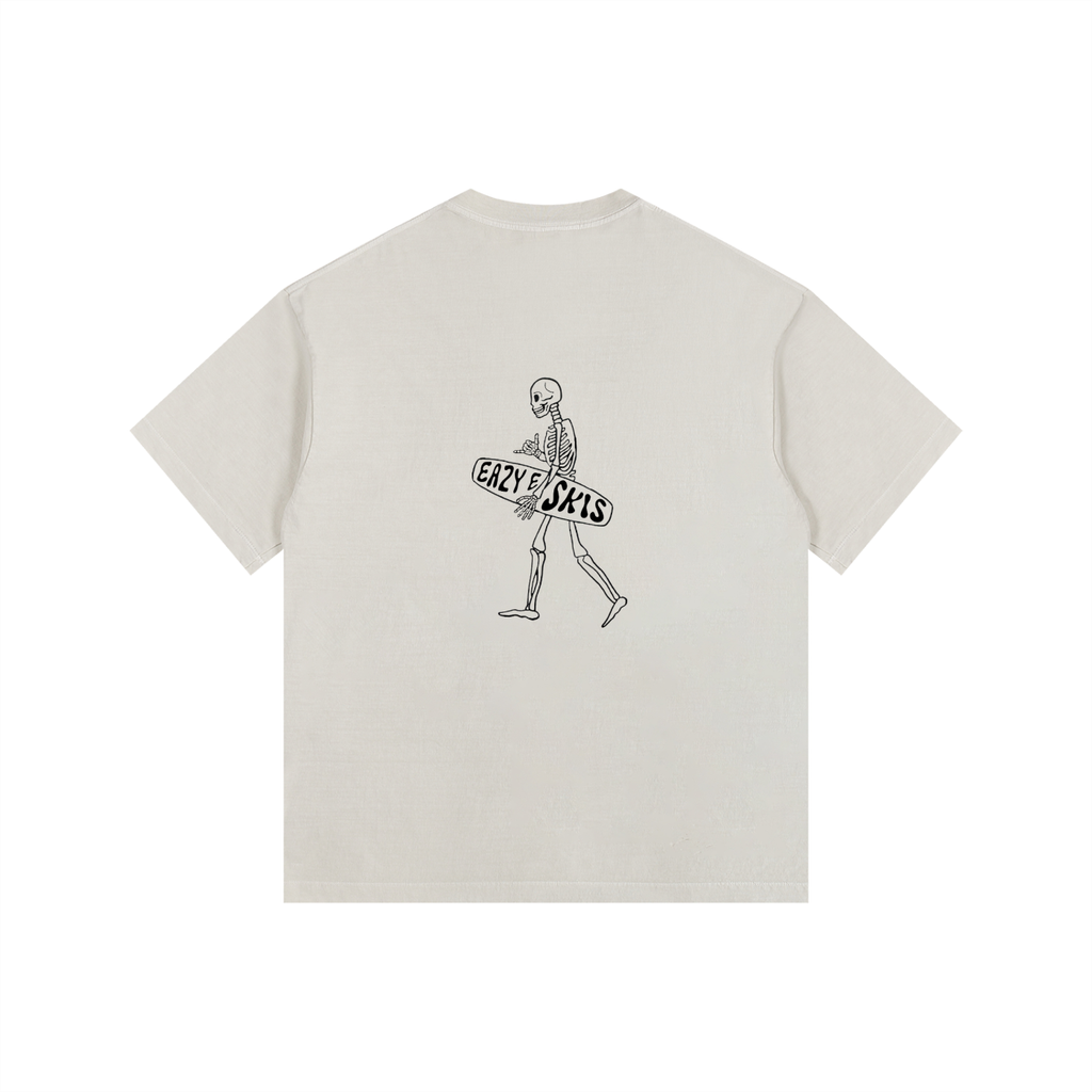 Eazyeskis Vintage Washed Oversized Cotton T-Shirt