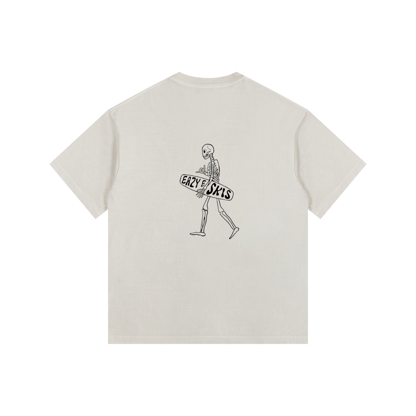 Eazyeskis Vintage Washed Oversized Cotton T-Shirt