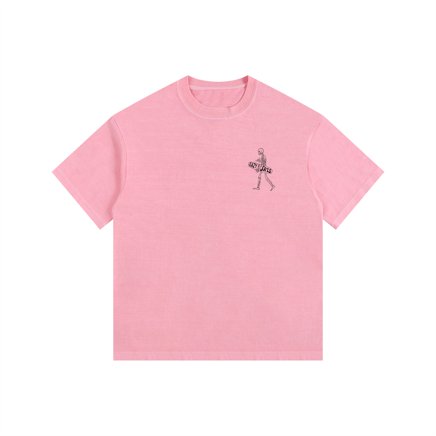 Eazyeskis Vintage Washed Oversized Cotton T-Shirt