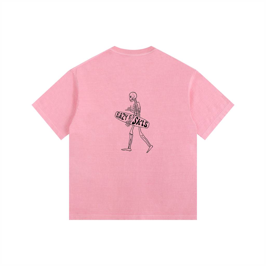 Eazyeskis Vintage Washed Oversized Cotton T-Shirt