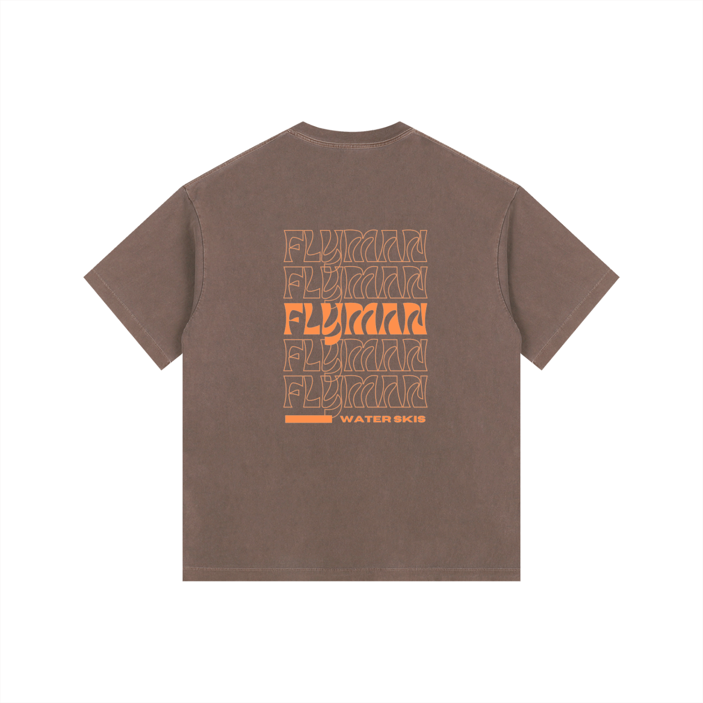 DO IT FOR NICK! Flyman Skis Vintage Washed Oversized Cotton T-Shirt