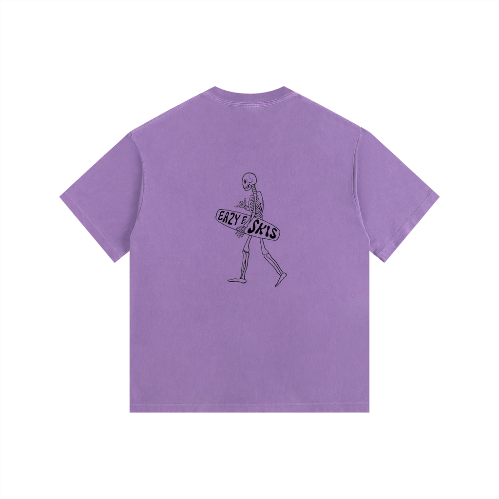 Eazyeskis Vintage Washed Oversized Cotton T-Shirt