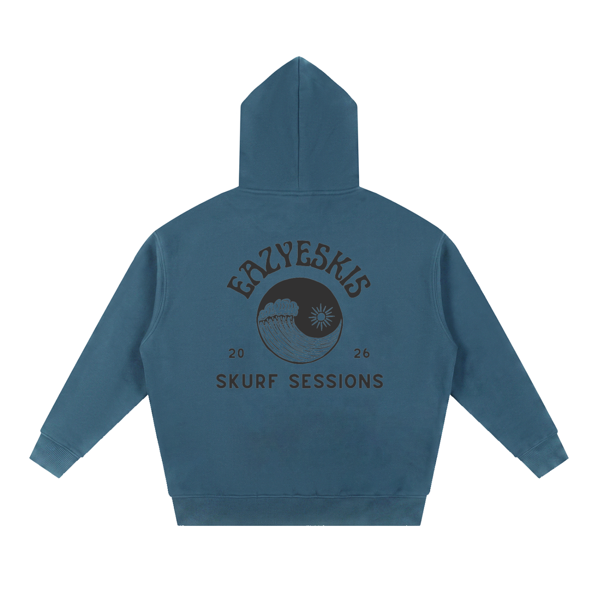 Essential Oversized Boxy Fit Fleece Hoodie