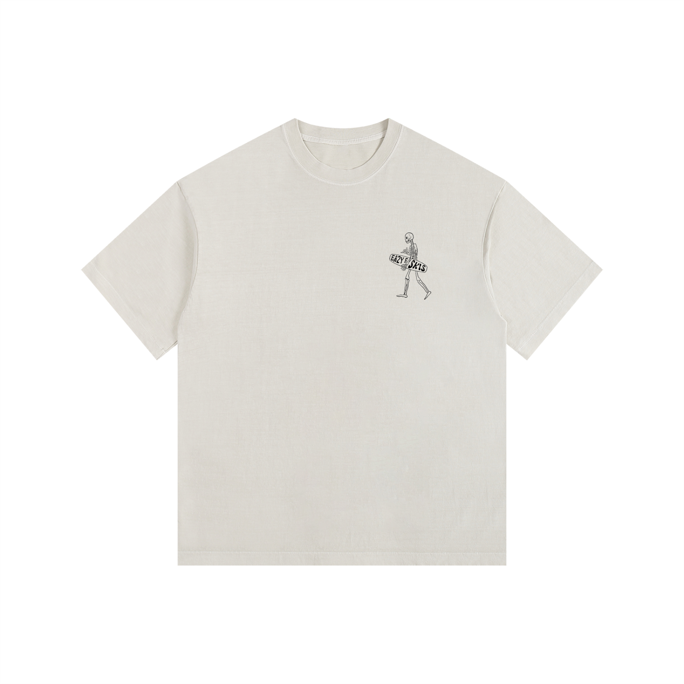 Eazyeskis Vintage Washed Oversized Cotton T-Shirt