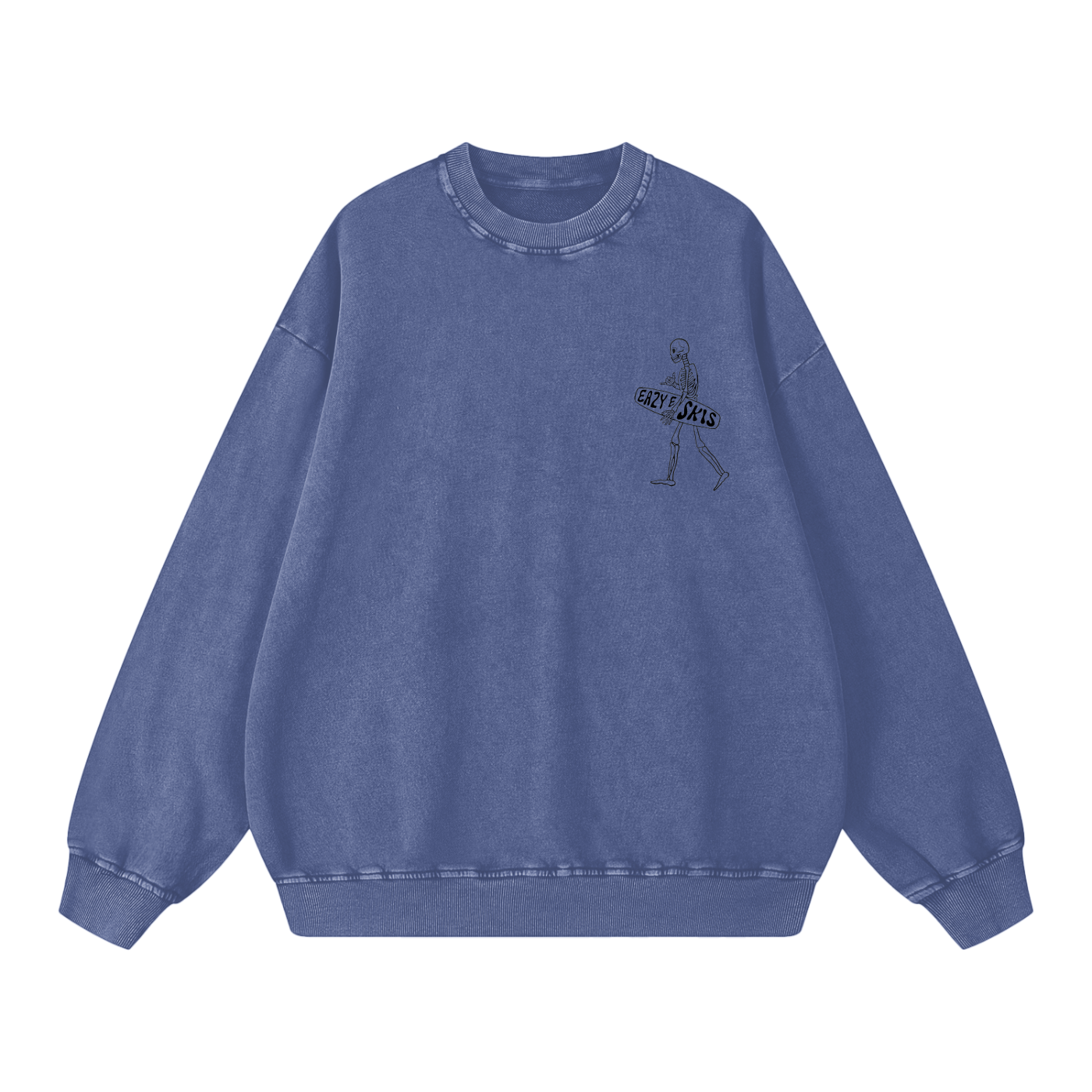 Snow Washed Oversized Sweatshirt