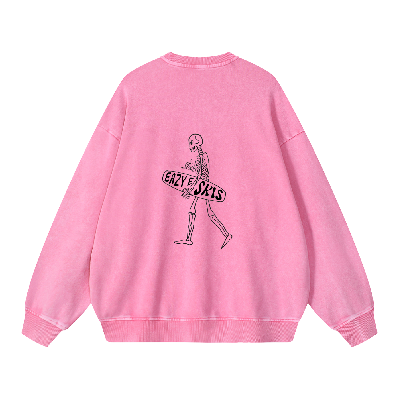 Snow Washed Oversized Sweatshirt