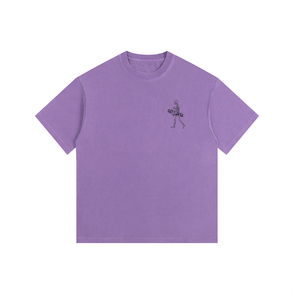 Eazyeskis Vintage Washed Oversized Cotton T-Shirt