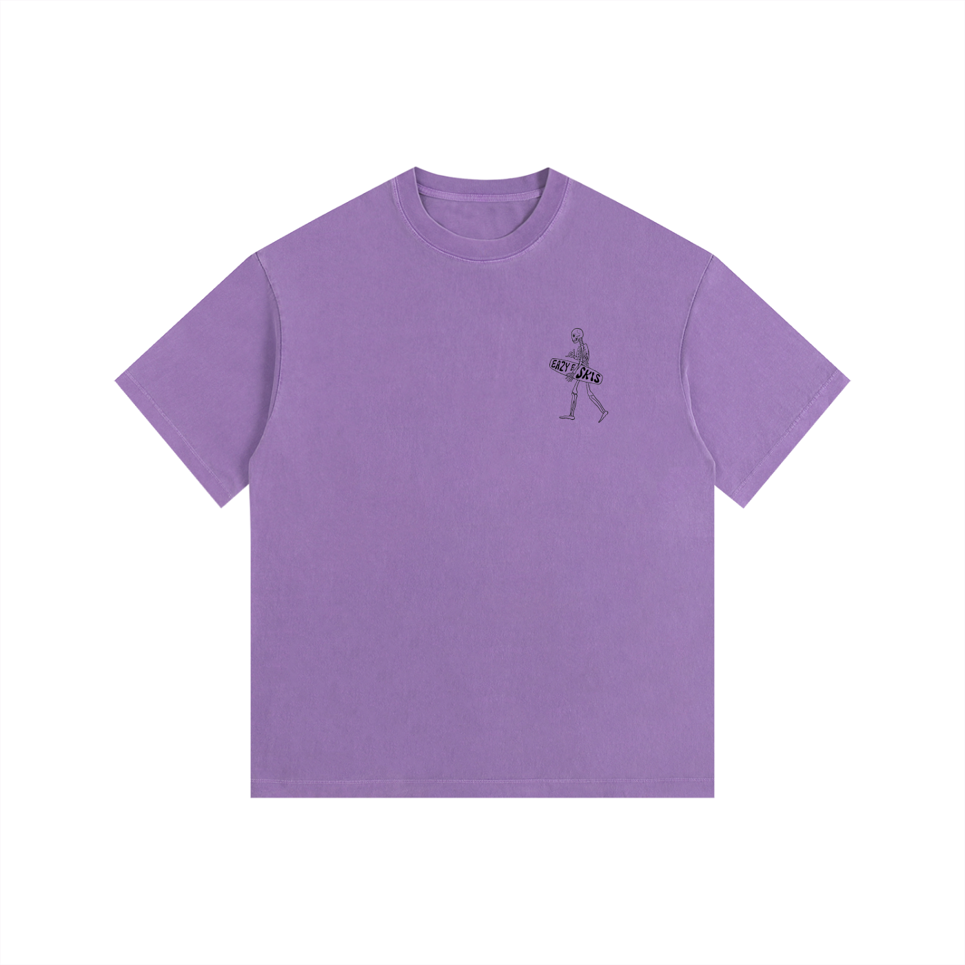 Eazyeskis Vintage Washed Oversized Cotton T-Shirt
