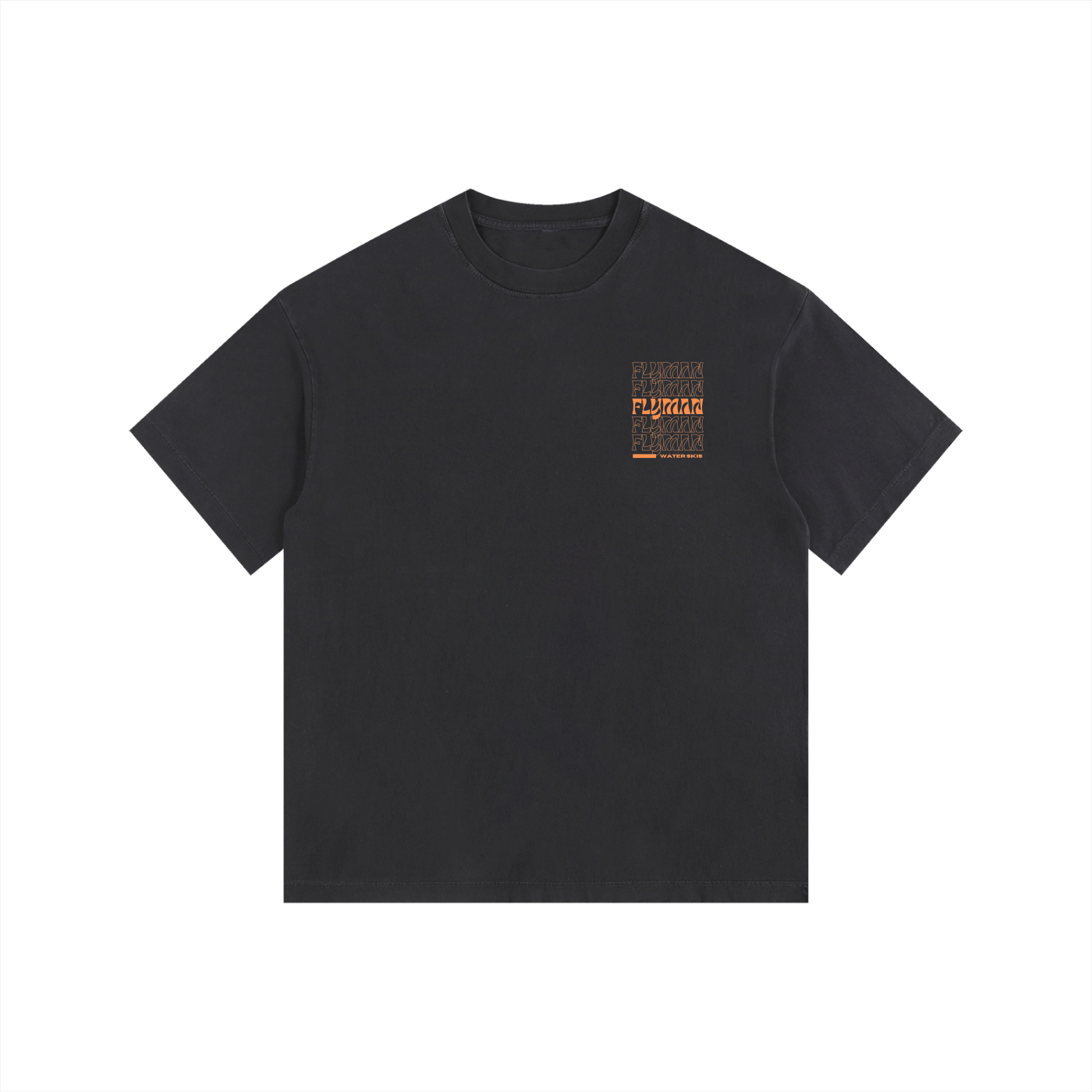 DO IT FOR NICK! Flyman Skis Vintage Washed Oversized Cotton T-Shirt
