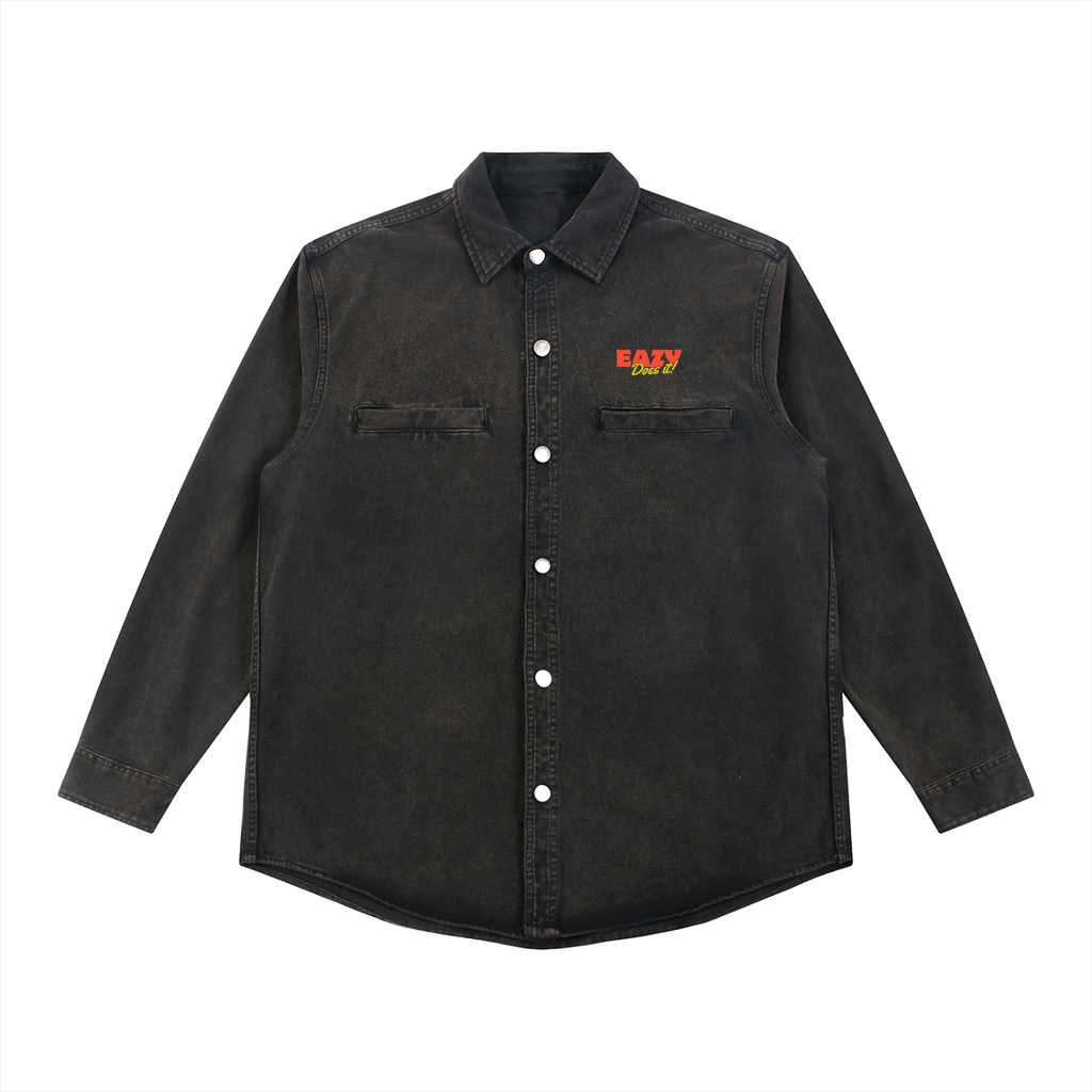 Eazy Does it! Denim Vintage Washed Heavyweight Jacket