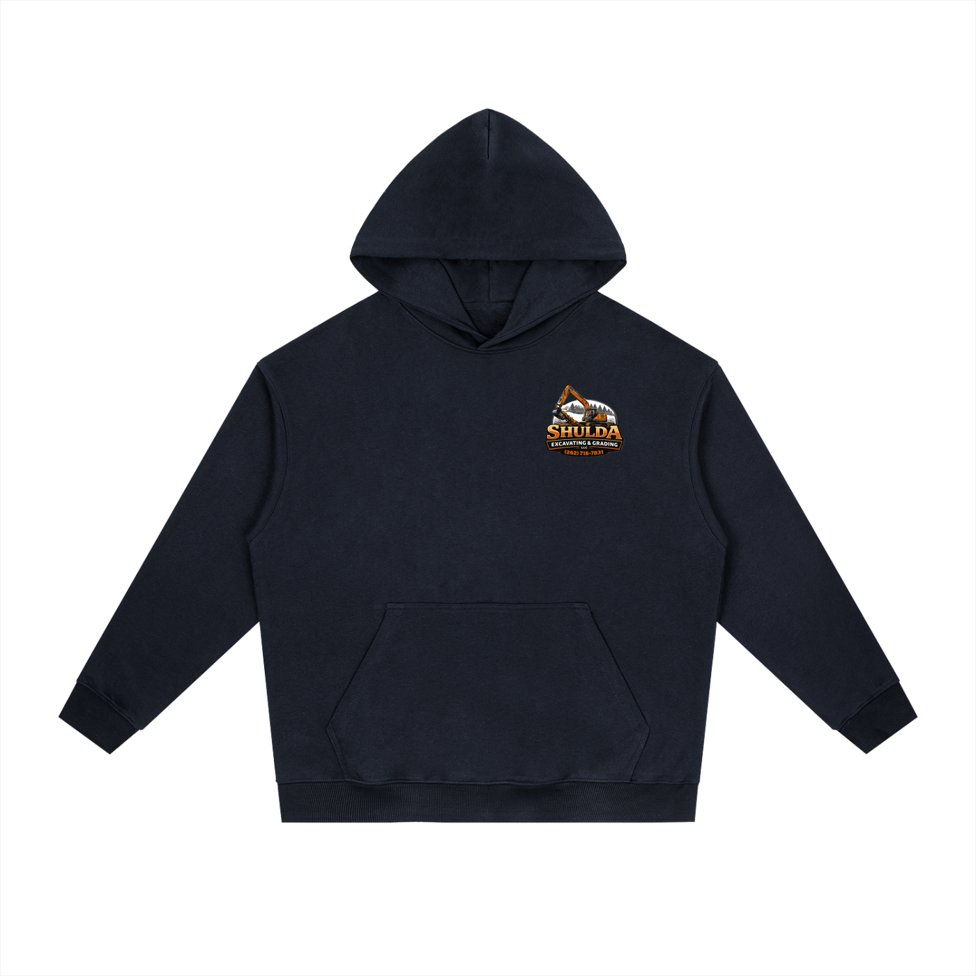 Essential Heavyweight Drop-Shoulder Hoodie