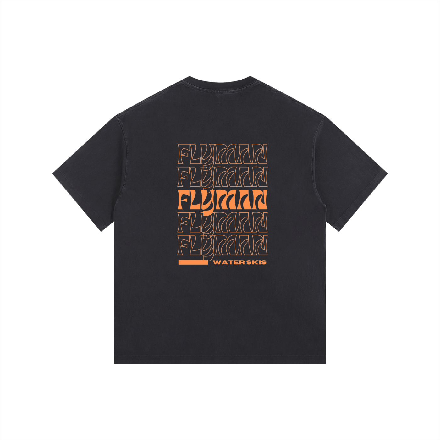DO IT FOR NICK! Flyman Skis Vintage Washed Oversized Cotton T-Shirt