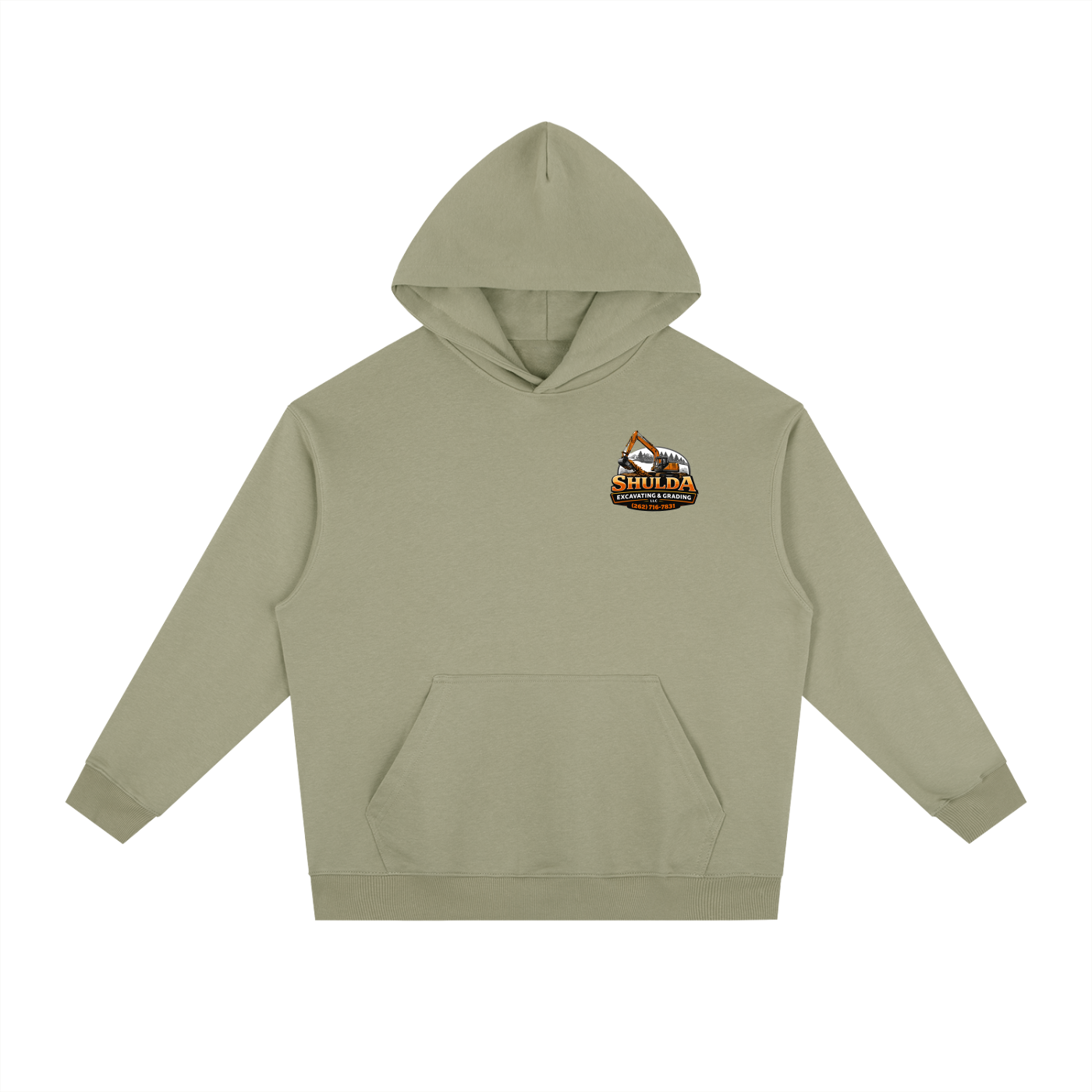 Essential Heavyweight Drop-Shoulder Hoodie