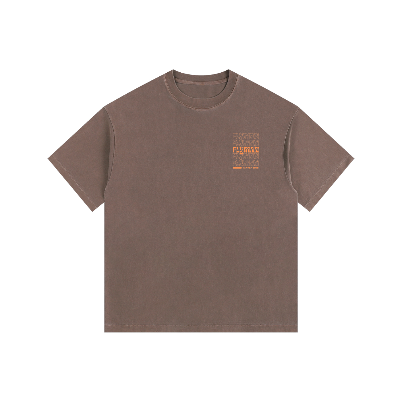 DO IT FOR NICK! Flyman Skis Vintage Washed Oversized Cotton T-Shirt