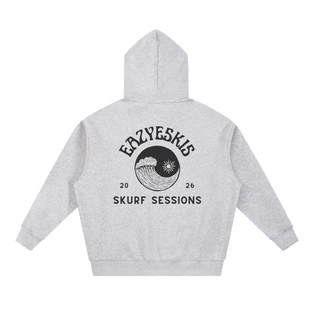 Essential Oversized Boxy Fit Fleece Hoodie