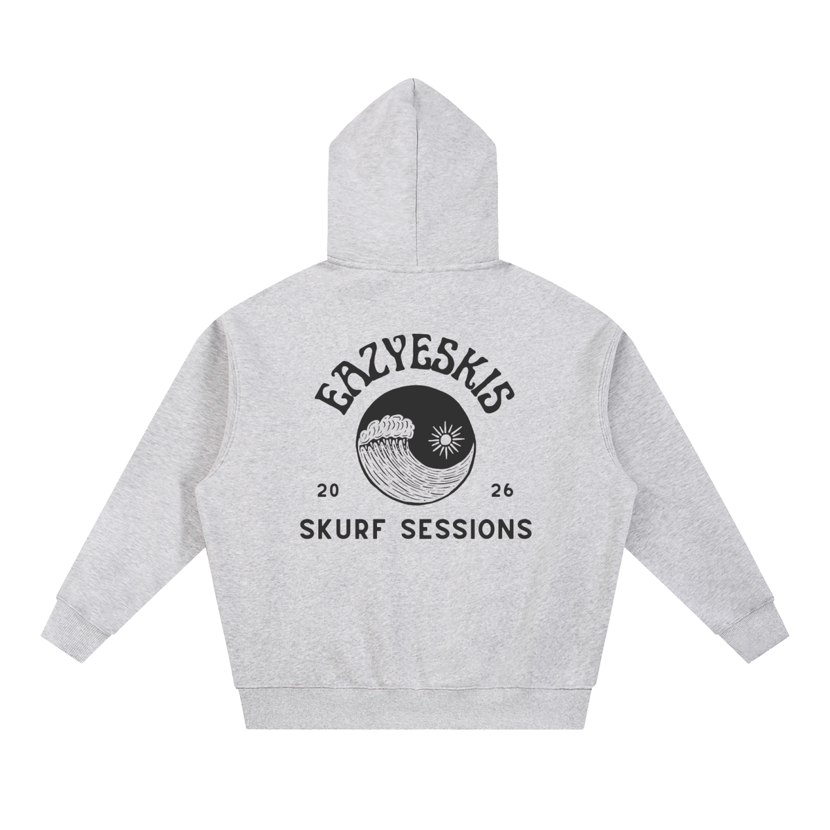 Essential Oversized Boxy Fit Fleece Hoodie
