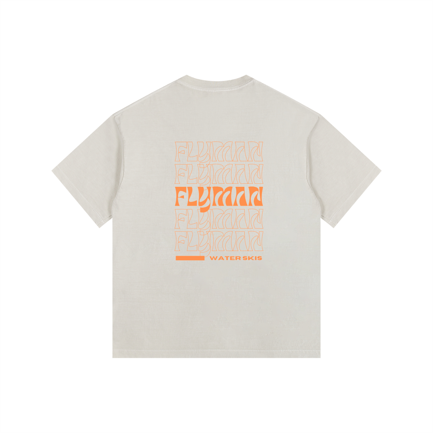 DO IT FOR NICK! Flyman Skis Vintage Washed Oversized Cotton T-Shirt