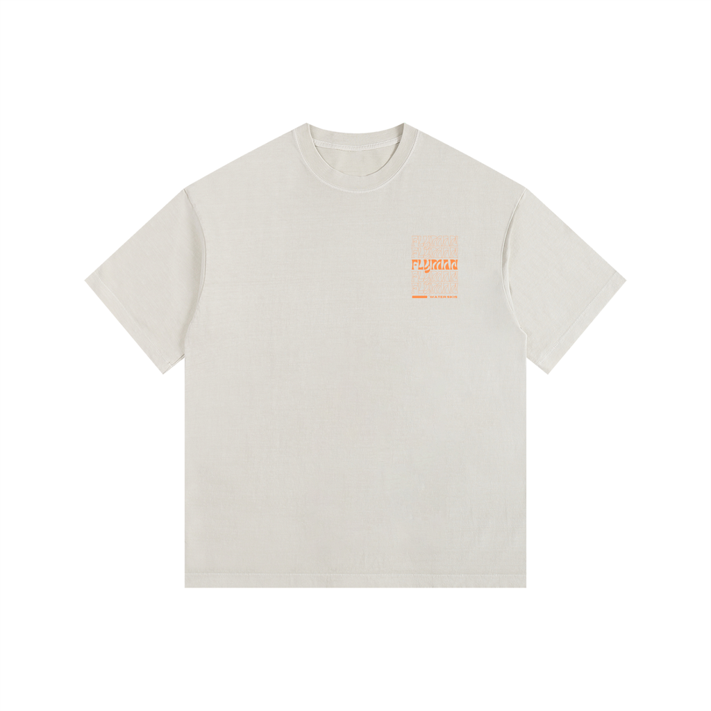 DO IT FOR NICK! Flyman Skis Vintage Washed Oversized Cotton T-Shirt