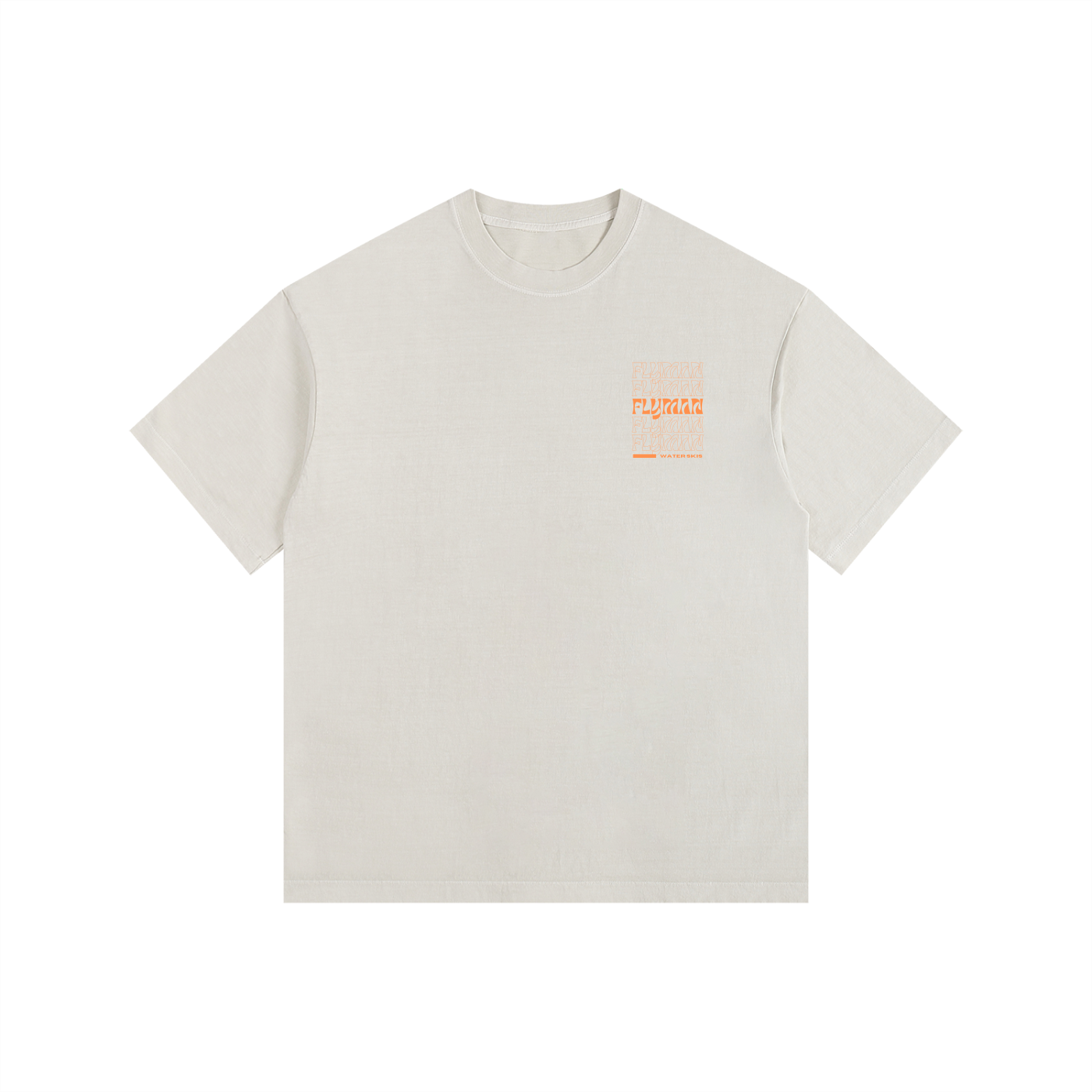 DO IT FOR NICK! Flyman Skis Vintage Washed Oversized Cotton T-Shirt