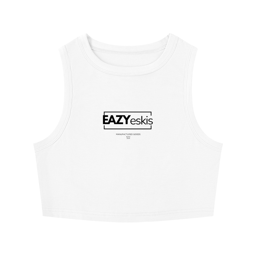 Women's Tight Crewneck Crop Tank Top