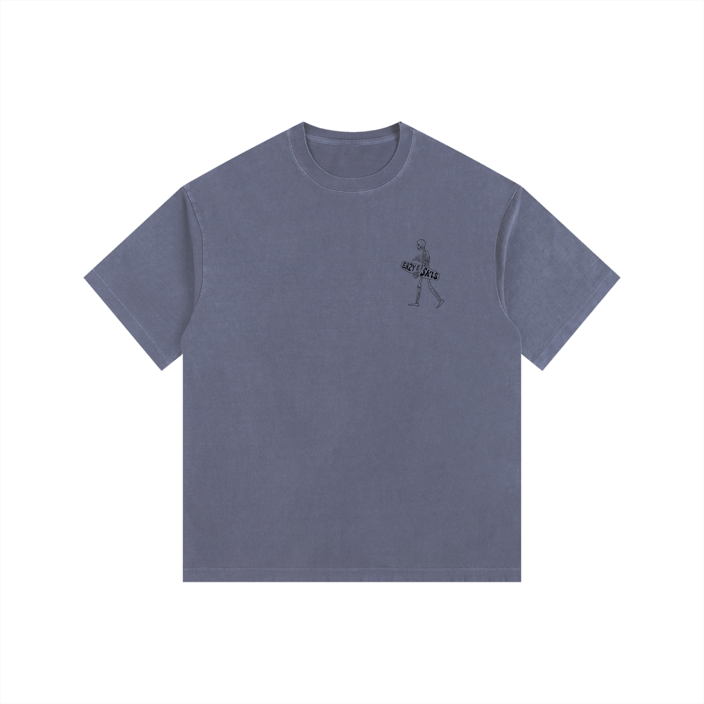Eazyeskis Vintage Washed Oversized Cotton T-Shirt