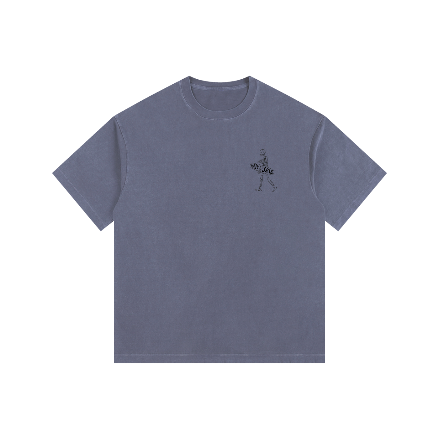 Eazyeskis Vintage Washed Oversized Cotton T-Shirt
