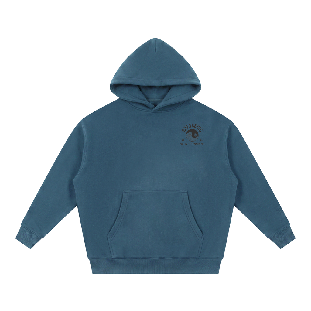 Essential Oversized Boxy Fit Fleece Hoodie