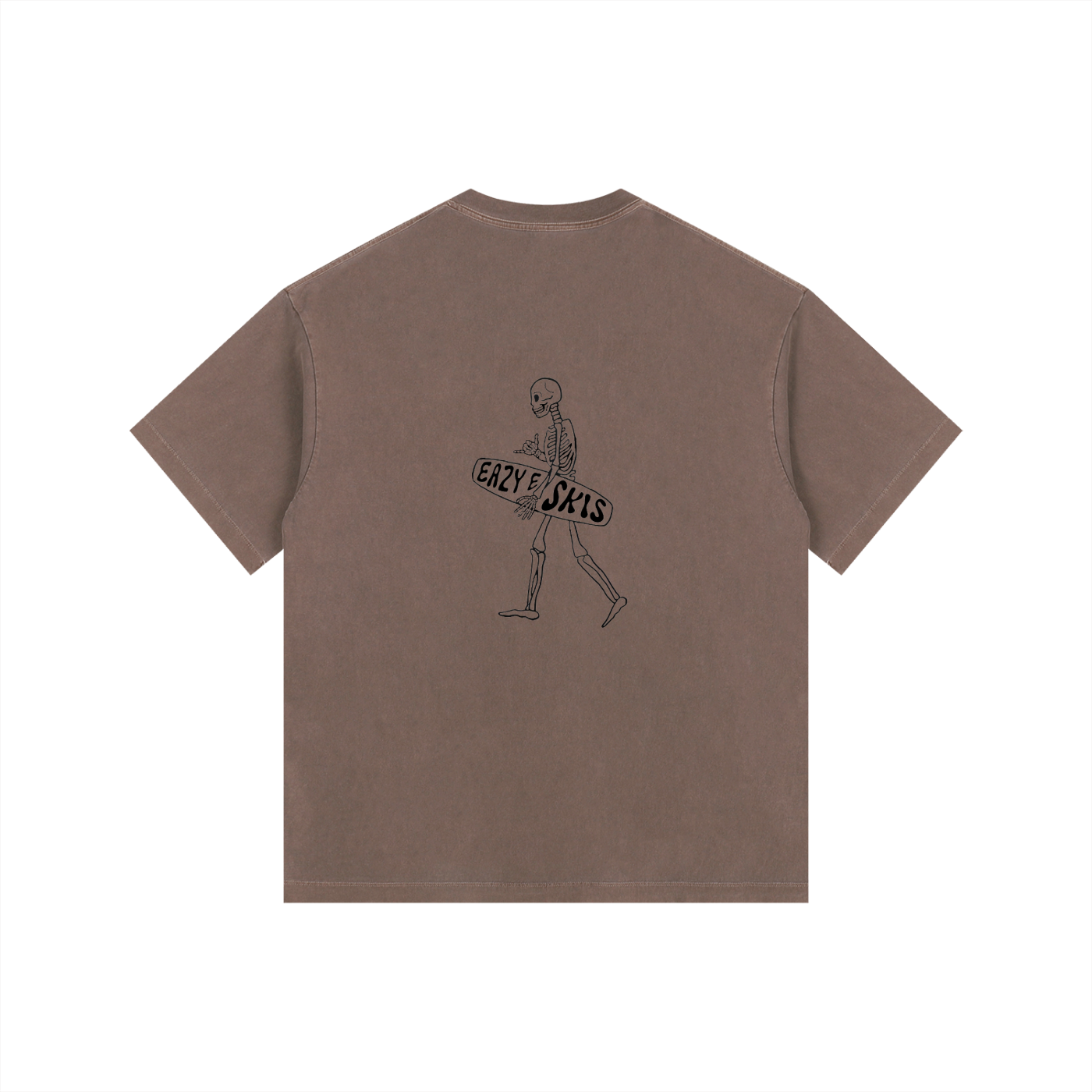 Eazyeskis Vintage Washed Oversized Cotton T-Shirt