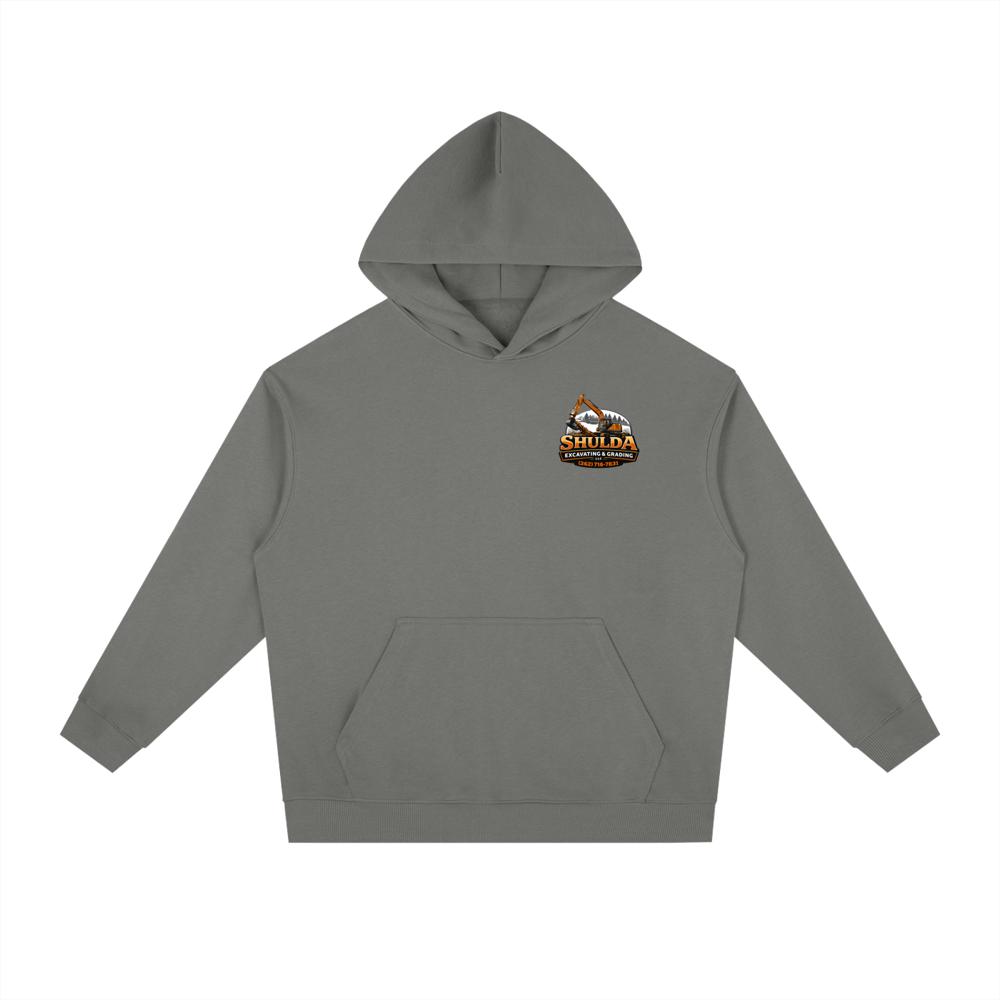 Essential Heavyweight Drop-Shoulder Hoodie