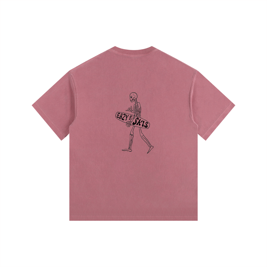 Eazyeskis Vintage Washed Oversized Cotton T-Shirt