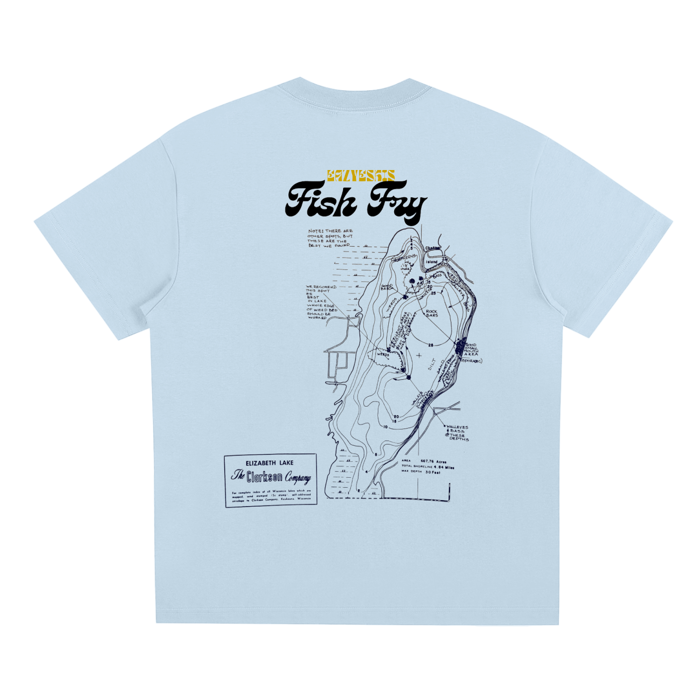 Eazyeskis Fish Fry! Sorona Quick-Dry Cooling T-Shirt