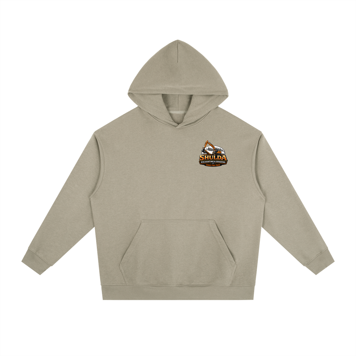 Essential Heavyweight Drop-Shoulder Hoodie