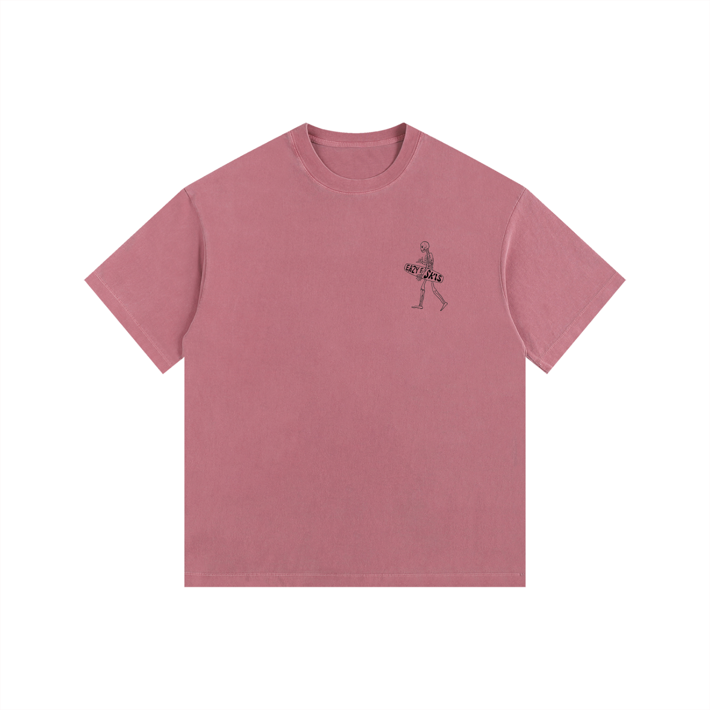 Eazyeskis Vintage Washed Oversized Cotton T-Shirt