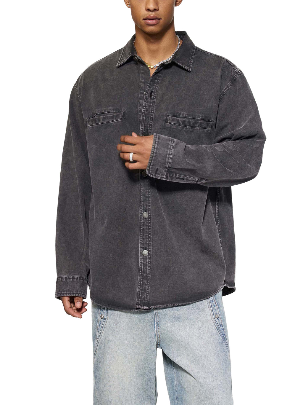 Eazy Does it! Denim Vintage Washed Heavyweight Jacket