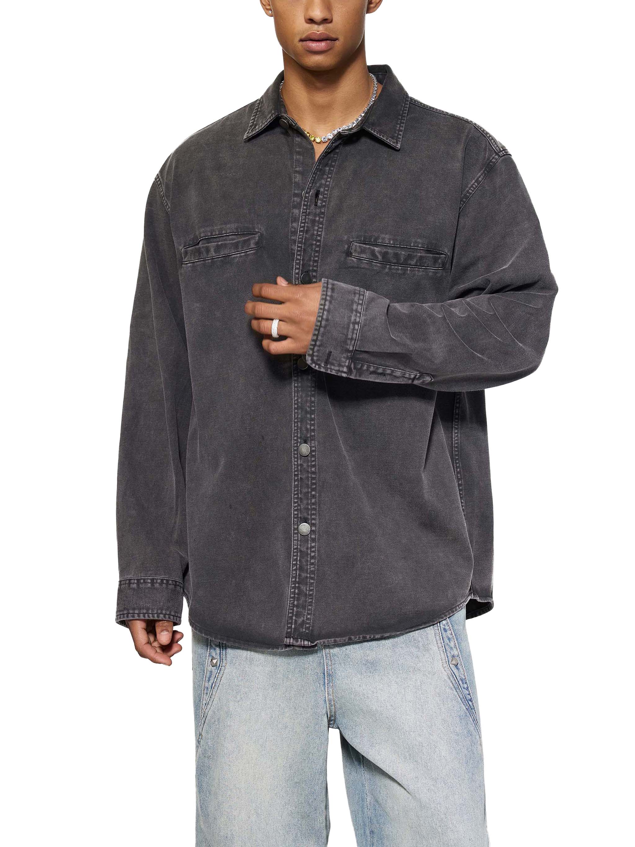 Eazy Does it! Denim Vintage Washed Heavyweight Jacket