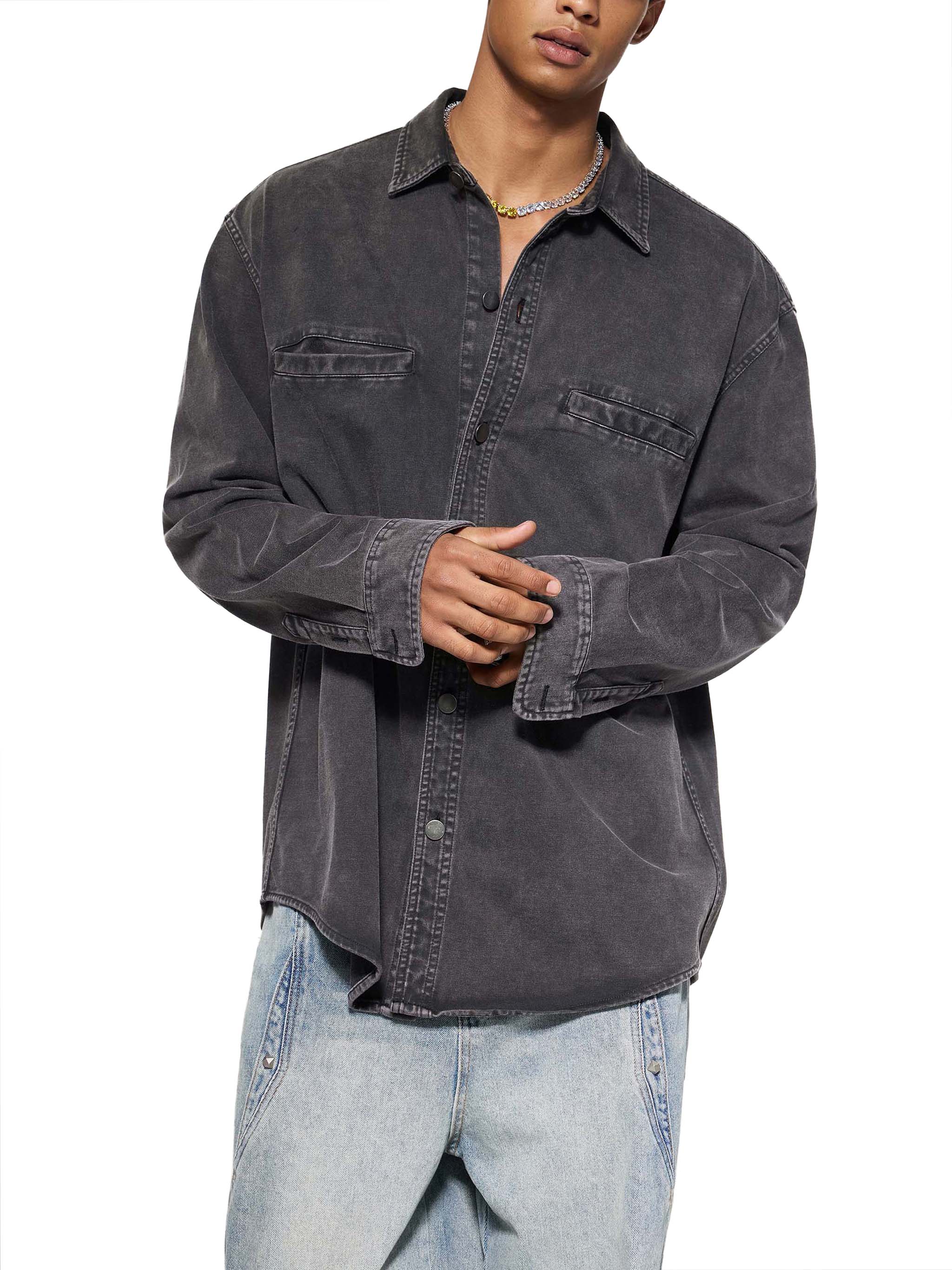 Eazy Does it! Denim Vintage Washed Heavyweight Jacket