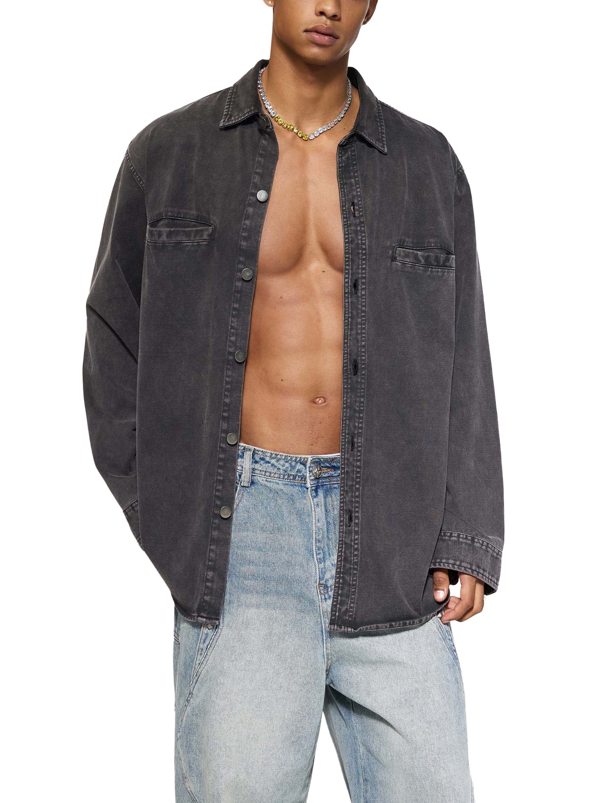 Eazy Does it! Denim Vintage Washed Heavyweight Jacket